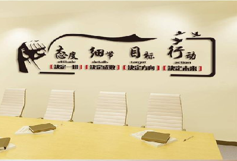  霞浦企业文化墙主要展示什么？