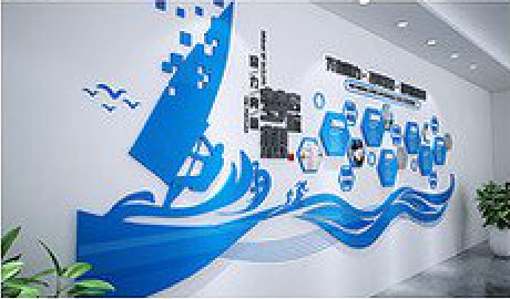  霞浦海浪主题文化墙如何设计？