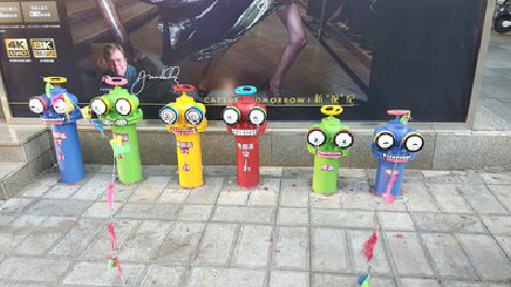  霞浦商业区彩绘