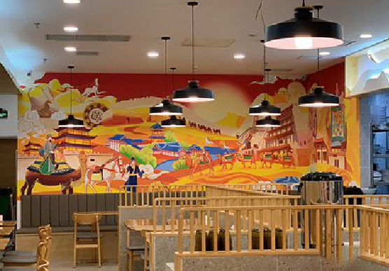  霞浦商业空间彩绘介绍。