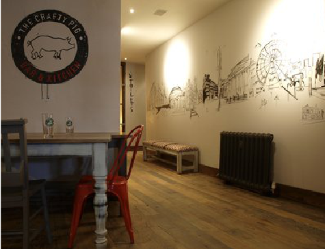  霞浦教你判断手绘墙质量的好坏。