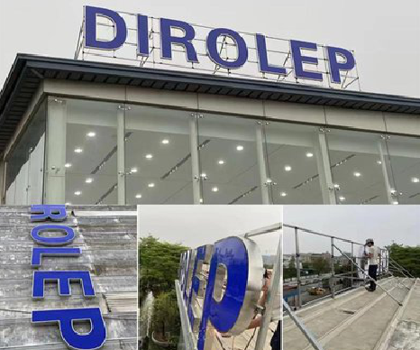  霞浦楼顶发光字安装的注意事项。